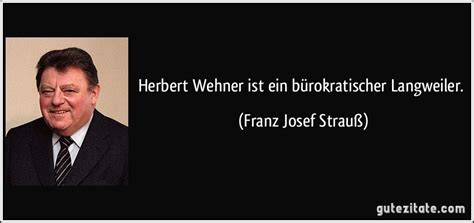 Strauss über Wehner